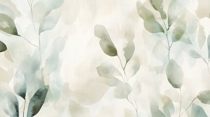 Poster - Nature-inspired greenery art indoor space abstract design calm environment close-up view organic aesthetics for relaxation