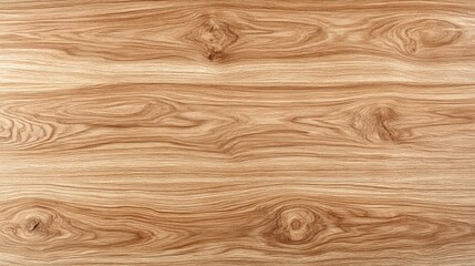 Wall Mural - Light brown wood texture with natural pattern.