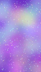 Wall Mural - christmas and birthday celebration shiny glittering stars motion background, pastel colors glowing particles vertical social media background