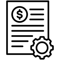 Sticker - Invoice Icon