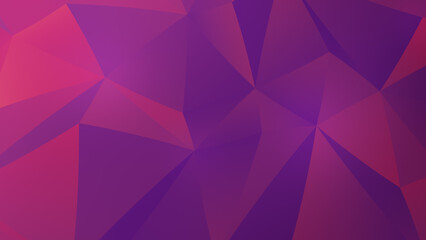 Poster - purple and pink polygon vector pattern background with color gradient. abstract full frame 3d triang