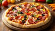 © Yeivaz - Aromatic Pepperoni Pizza with Fresh Toppings