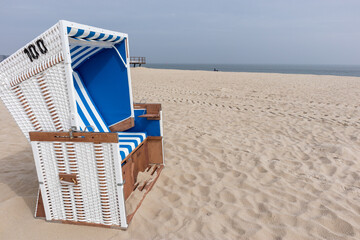 Wall Mural - Quiet North Sea beach