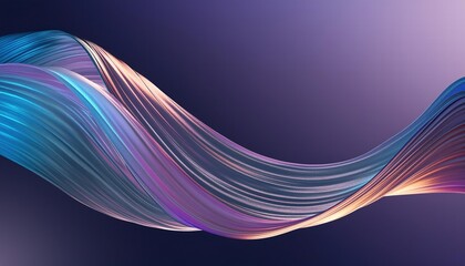 Poster - Dynamic Abstract Fluid Iridescent Holographic Neon Curved Waves in Motion A Colorful D Render Capturing the Essence of Modern Digital Artistry and Vibrant Visual Aesthetics