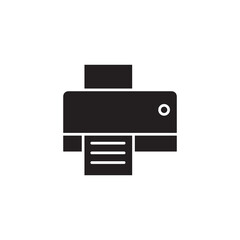 Poster - Copy, device, printer icon.vector flat black trendy style illustration for web and app..eps