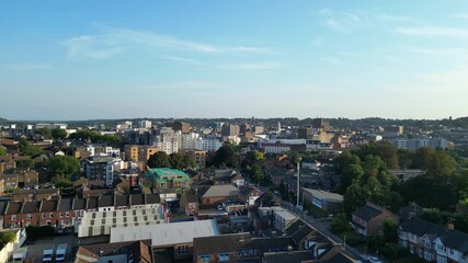 Canvas Print - Luton City and Residential Homes