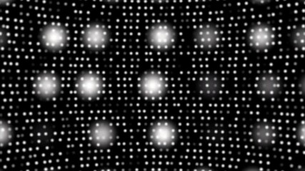 Poster - Abstract technology big data digital background. space background of circles and planets halftone effect. Dot white black pattern gradient texture background.