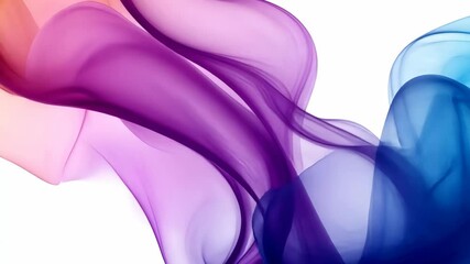 Poster - Colorful swirling patterns create an abstract design with vibrant hues and smooth flows of light