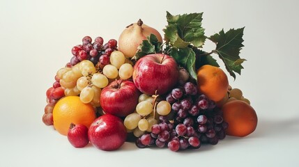 Wall Mural - A Delightful Still Life of Fresh Fruit