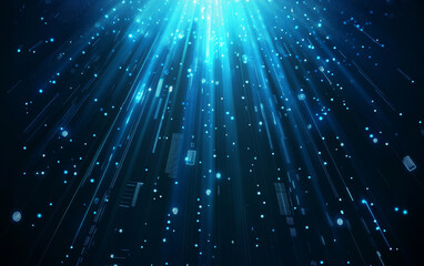 abstract blue technology background