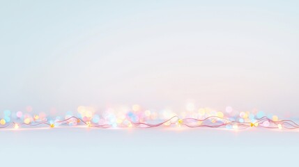 Aufkleber - Colorful Bokeh Lights on a Soft Background Creating a Dreamy and Festive Atmosphere for Holiday Events and Celebrations