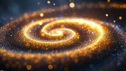 Wall Mural - beautiful spiral galaxy with sparkling stars and cosmic dust