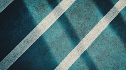 Poster - Striking patterns of light and shadow on textured surface in urban environment. 