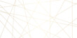 © armans - Luxury banner golden geometric lines overlap design. Golden Seamless random chaotic lines on transparent background.