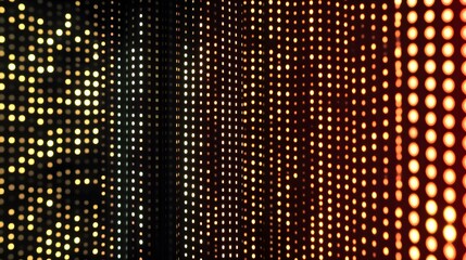 Poster - Dynamic light patterns digital art installation urban environment contemporary viewpoint visual concept for creativity