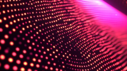 Poster - Dynamic digital patterns abstract art visual design studio close-up technology concepts for modern aesthetics