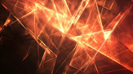 Poster - Dynamic abstract light patterns digital art studio visual artwork energetic environment close-up view creative concept
