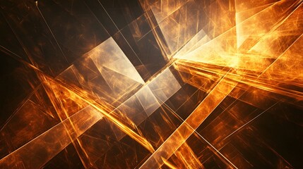 Poster - Dynamic abstract art explosion digital medium vibrant colors modern aesthetics contemporary design