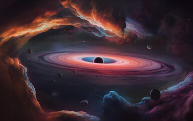 Wall Mural - space galaxy image for wallpaper image