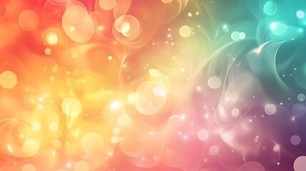 Poster - Vibrant colorful abstract background digital art visual design creative space artistic view energy and motion