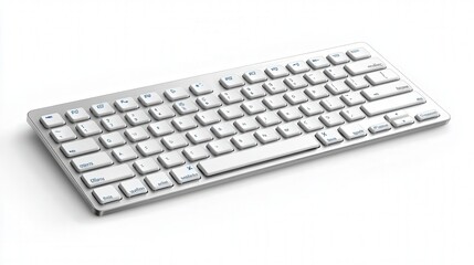Poster - lightweight keyboard with an aluminum finish, providing a premium look and feel.