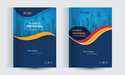 corporate business proposal cover design template