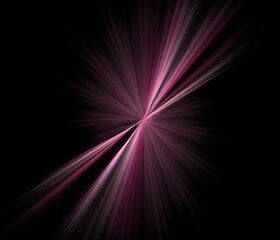Poster - Computer generated fractal pattern and shape