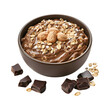 © Png - Palatable Chocolate peanut butter oats isolated on transparent background