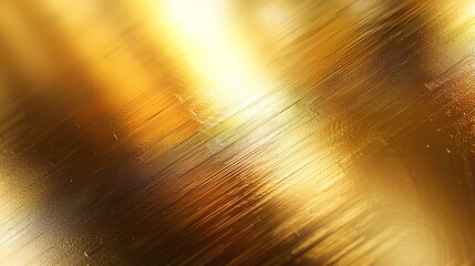 Wall Mural - A textured, golden background with a brushed, metallic look.