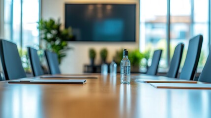 Poster - screen in an executive meeting room, offering stunning visual clarity and precision.