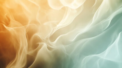 Poster - White and tan background with a pattern of waves. The waves are very thin and the background is very light abstract background with waves

