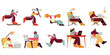 © Gisella - People Freelancer Illustration Set