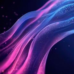 Poster - abstract technology big data background concept: digital data flow motion, transfer and storage of d