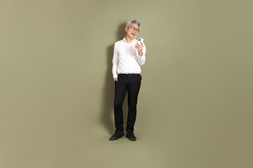 Wall Mural - Active Senior Businessman