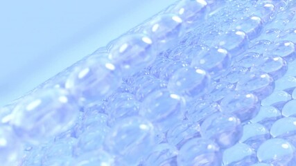 Poster - Activate cells to absorb the skin's cosmetic essence ball molecules. Magic Serum absorbs the skin layer and reduces the sagging skin cells. Dark skin tone changed to brightness.
