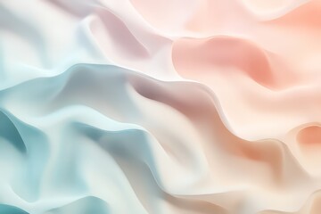 Poster - Soft gradient light texture showcasing gentle waves and serene colors illuminating the background beautifully