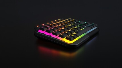 Aufkleber - compact keyboard with an integrated numeric keypad, designed to save space while still offering full functionality.