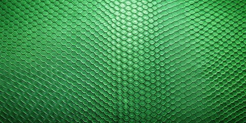 Aufkleber - Emerald Green Reptile Skin Texture Background Ideal for Fashion, Design, and Decoration