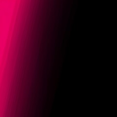 Poster - Bright Pink Gradient Background With Deep Black Shade Creating a Striking Contrast Suitable for Modern Design or Artistic Projects