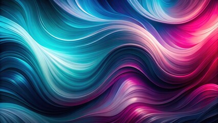 Aufkleber - abstract swirling hues a dynamic background of vibrant color waves