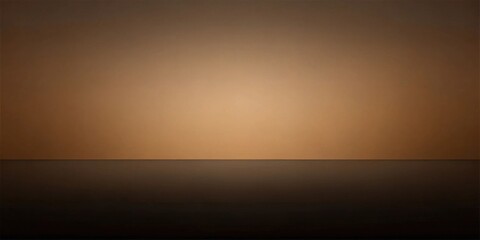 Poster - A Simple Brown Gradient Background with a Subtle Horizontal Line Separation