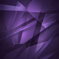 Aufkleber - Abstract Geometric Shapes in Shades of Purple Create a Modern and Dynamic Background for Various Design Projects