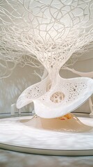 Poster - Exploring Intricate Shadow Patterns Formed by a Twisted Wire Structure on a Smooth White Surface