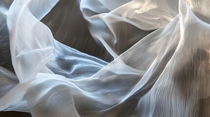 Aufkleber - Fabriclike surface quivering with energy abstract art indoor textured close-up ethereal concept
