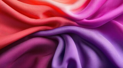 Poster - Colorful Silk Fabric Draped Background for Elegant Designs