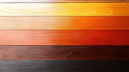 Aufkleber - Colorful Wood Panels in Warm Tones for Background and Design