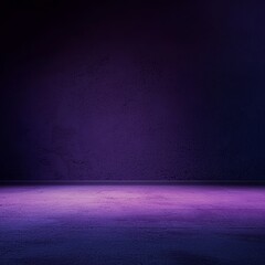 Poster - Vibrant Purple and Blue Stage Background With a Smooth Surface for Performance Setups or Artistic Displays During Evening Events