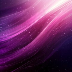 Poster - Ethereal Swirling Purple and Pink Hues With Sparkling Stars in a Cosmic Background, Creating a Dreamlike Atmosphere for Artistic Inspiration