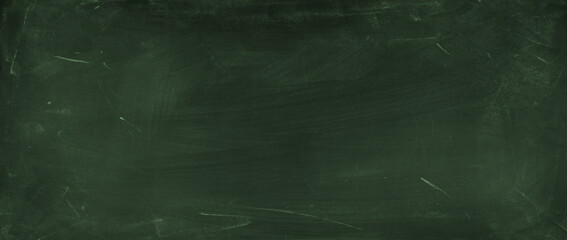 Wall Mural - green chalkboard background