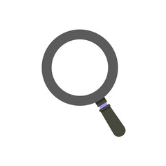 Leinwandbilder - Magnifying glass icon design. Search icon design. Vector illustration